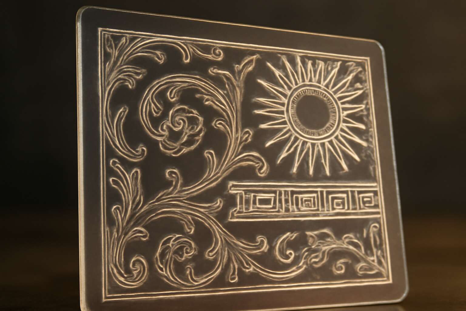 acrylic sheet etching
