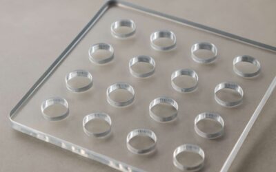 Versatile acrylic sheet with holes: Perfect for DIY projects, displays, and creative ideas