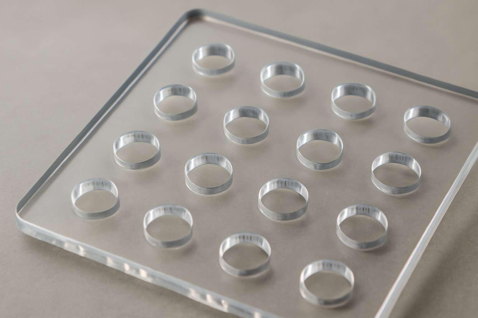 acrylic sheet with holes
