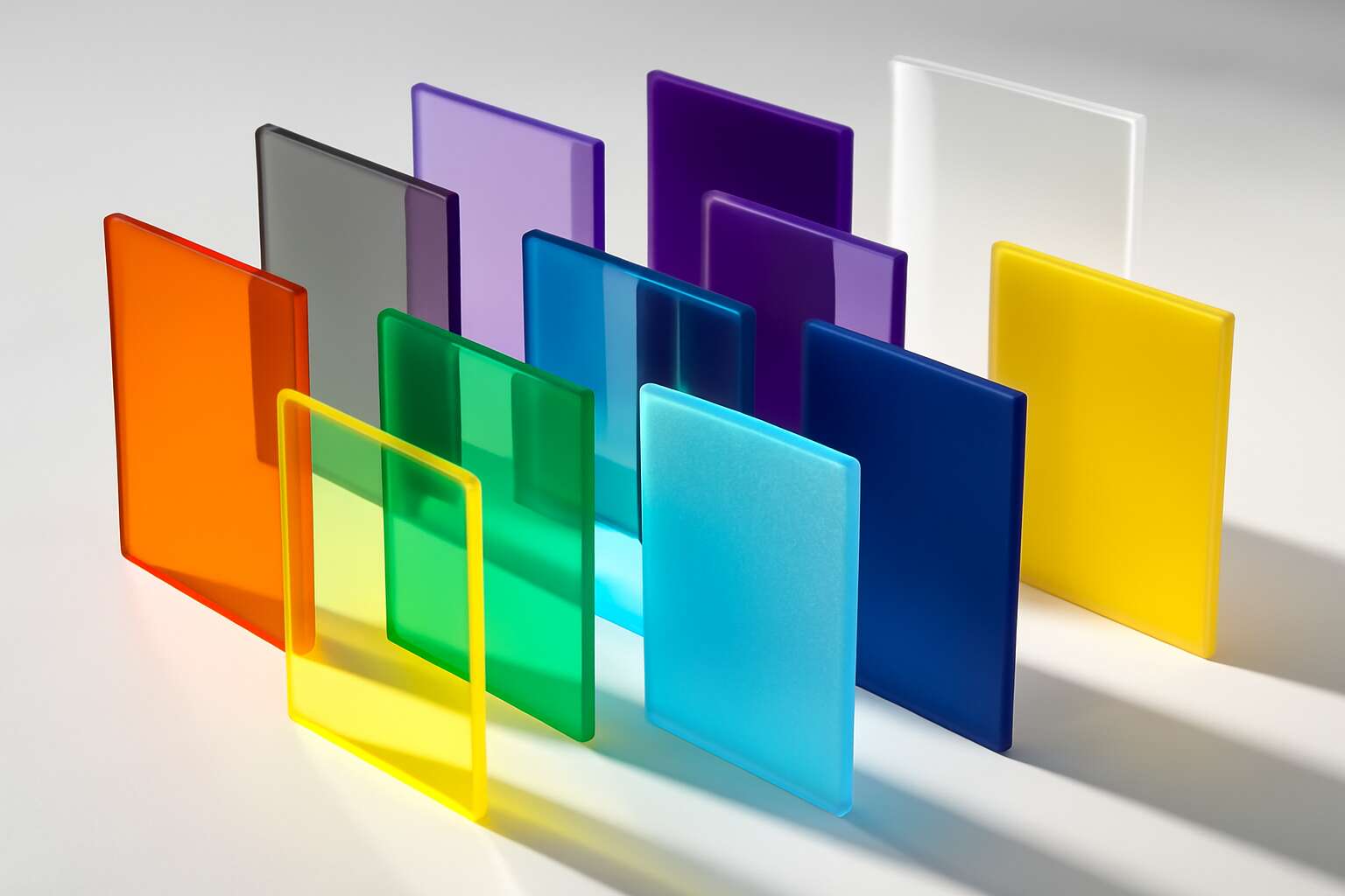 acrylic sheet colors