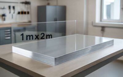 Premium Clear Perspex Sheet 1m x 2m – Durable, versatile, perfect for DIY and commercial projects